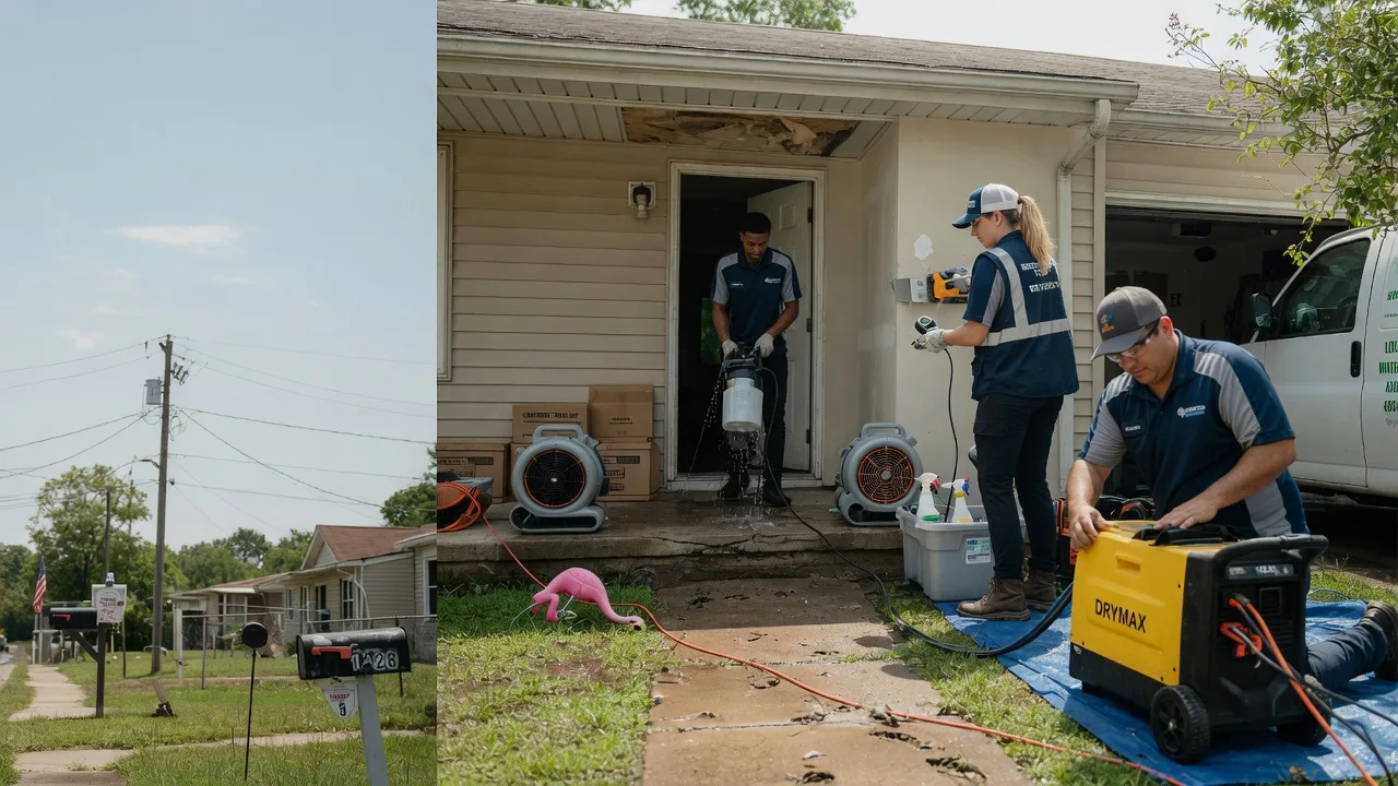 Storm Damage Water Removal in Erin, TN near me